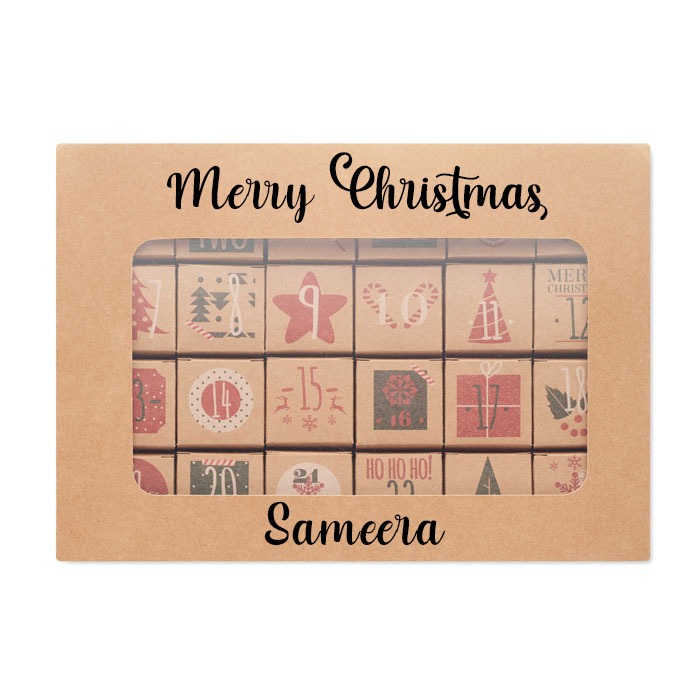 Advent Calendar Box Set - 24 Box Set - Personalized